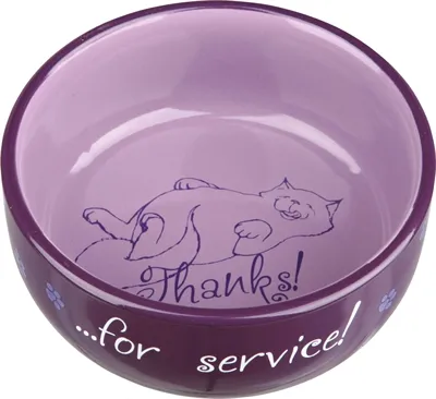 Trixie Voerbak Thanks For Service Assorti 15 cm 0,3 liter