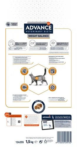 Advance Veterinary Diet Cat Weight Balance 1,5 kg
