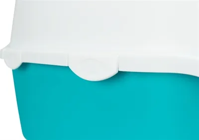 Trixie Kattenbak Vico Turquoise / Wit 56x40x40 cm