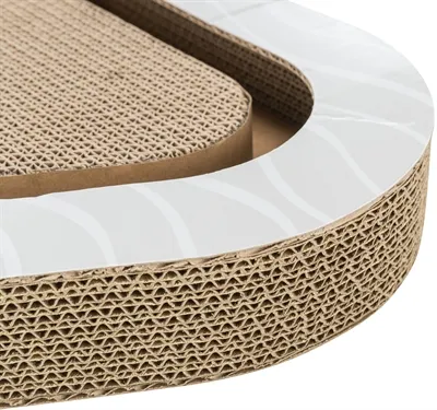 Trixie Krabplank Karton Met 2 Ballen 36x36x5 cm