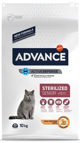 Advance Cat Sterilized Sensitive Senior 10+ 10 kg