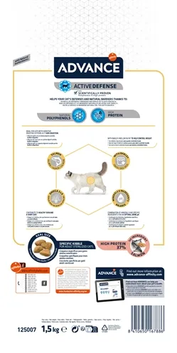 Advance Cat Sterilized Sensitive Salmon 1,5 kg
