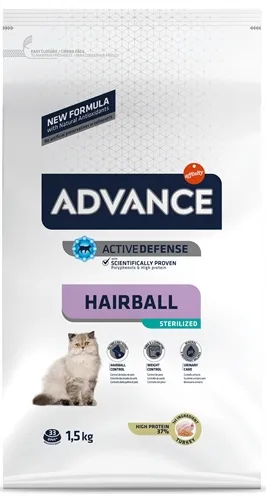Advance Cat Sterilized Hairball 1,5 kg