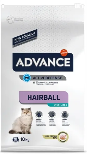 Advance Cat Sterilized Hairball 10 kg