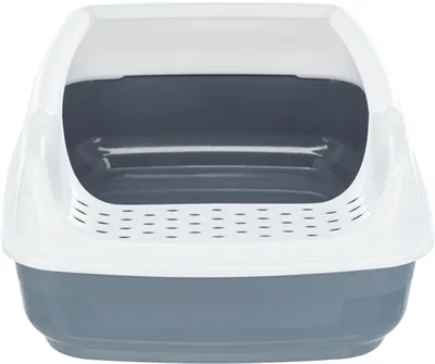 Trixie Kattenbak Delio Paars / Wit 48x35x20 cm