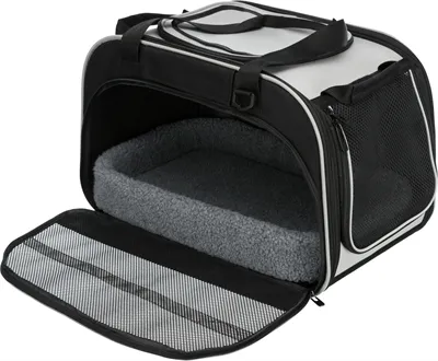 Trixie Kattentas Valery Zwart / Grijs 49x29x31 cm