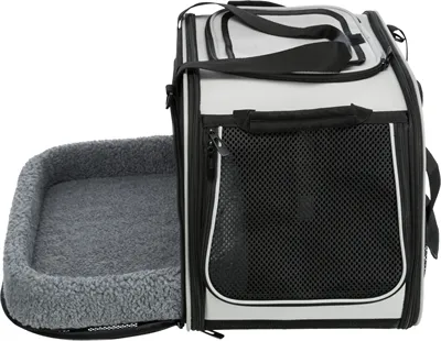 Trixie Kattentas Valery Zwart / Grijs 49x29x31 cm