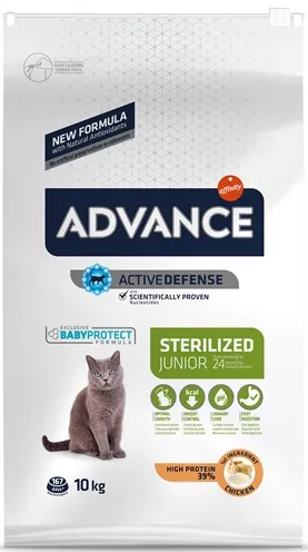 Advance Cat Junior Sterilized Chicken 10 kg