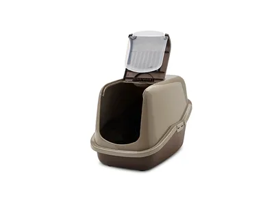 Savic Kattenbak Nestor Mokka / Bruin 56x39x38,5 cm