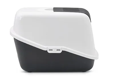 Savic Kattenbak Nestor Wit / Zwart 56x39x38,5 cm