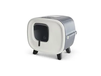 Savic Kattenbak Mira Deluxe Antraciet / Wit 55,5x44x49,5 cm