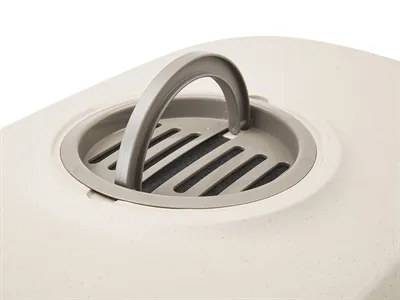 Savic Kattenbak Happy Planet Leo Mocca / Warmgrijs 54,5x39x39 cm