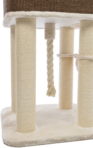 Trixie Krabpaal Xxl Humberto Creme / Donkerbruin 68x68x174 cm