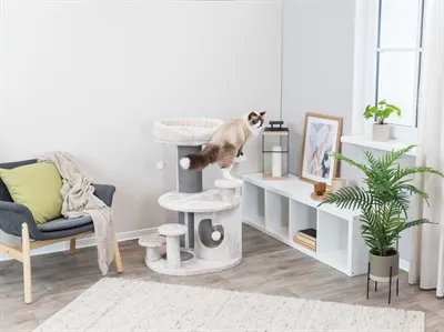 Trixie Krabpaal Emil Lichtgrijs 69x59x96 cm