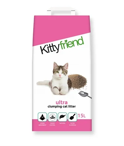 Kitty Friend Ultra Kattenbakvulling 15 liter