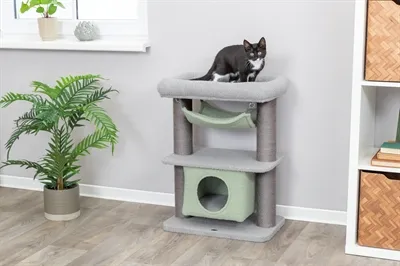 Trixie Kitten Krabpaal Lunito Grijs / Mintgroen 71 cm