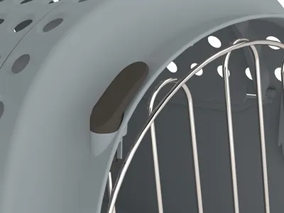 Imac Reismand Linus Cabrio 2nd Life Gerecycled Lichtblauw 50x32x34,5 cm