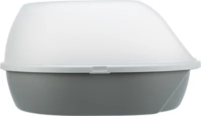 Trixie Kattenbak Simao Hoge Rand Grijs 48x58x30 cm