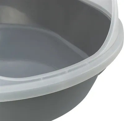 Trixie Kattenbak Simao Hoge Rand Grijs 48x58x30 cm