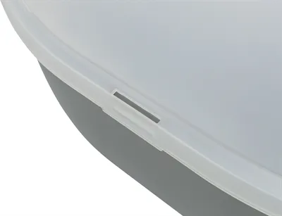 Trixie Kattenbak Simao Hoge Rand Grijs 48x58x30 cm