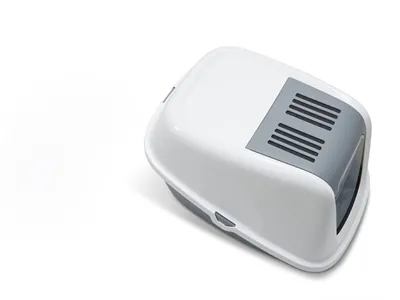 Savic Kattenbak Nestor Giant Wit / Lichtgrijs 75,5x56x55,5 cm