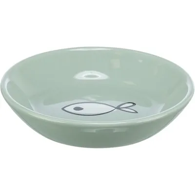 Trixie Voerbak / Drinkbak Kat Verhoogd Keramiek Assorti 200 ml 14 cm