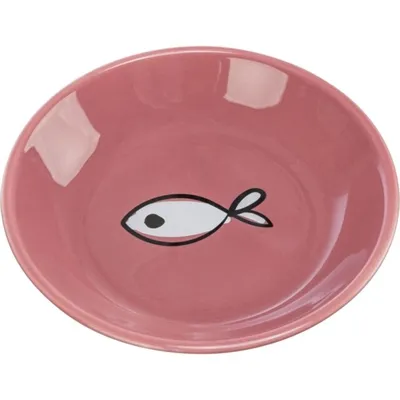 Trixie Voerbak / Drinkbak Kat Verhoogd Keramiek Assorti 200 ml 14 cm