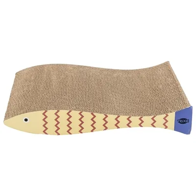 Trixie Krabmat Vis Met Catnip Mintgroen / Creme 40x30x11 cm 2 st