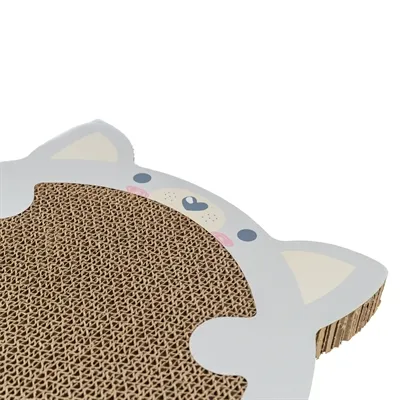 Trixie Junior Krabmat Hamster Met Catnip Lichtgrijs 31x32,5x2,5 cm