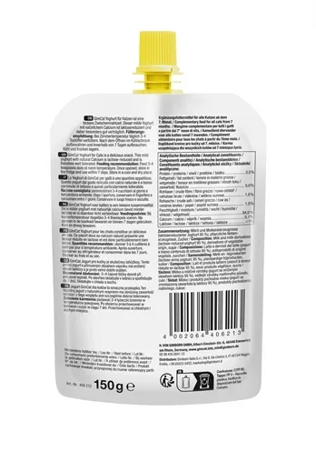 Gimcat Yoghurt Pouch Voor Katten 150 gr